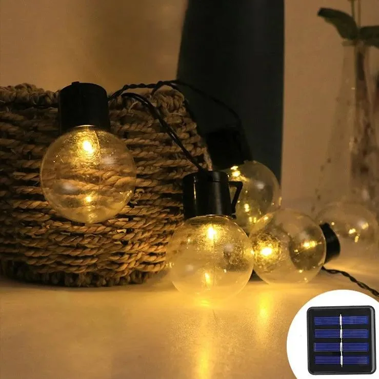 Solar Party Lights for Home Hotel Villa Room Decoration Lighting Decoration Home Outdoor Decor String Lights for Home